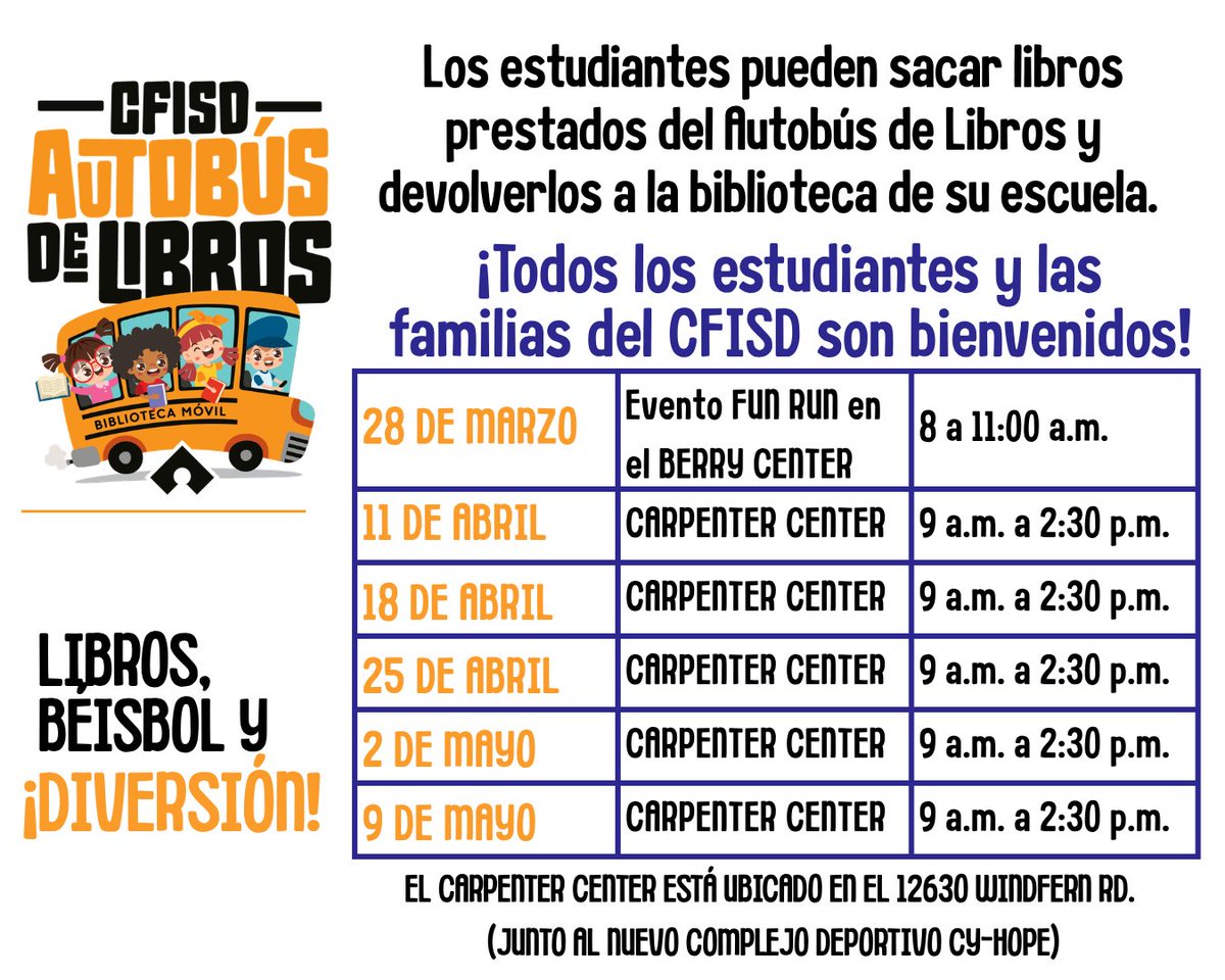 CyFairLibraries tweet media