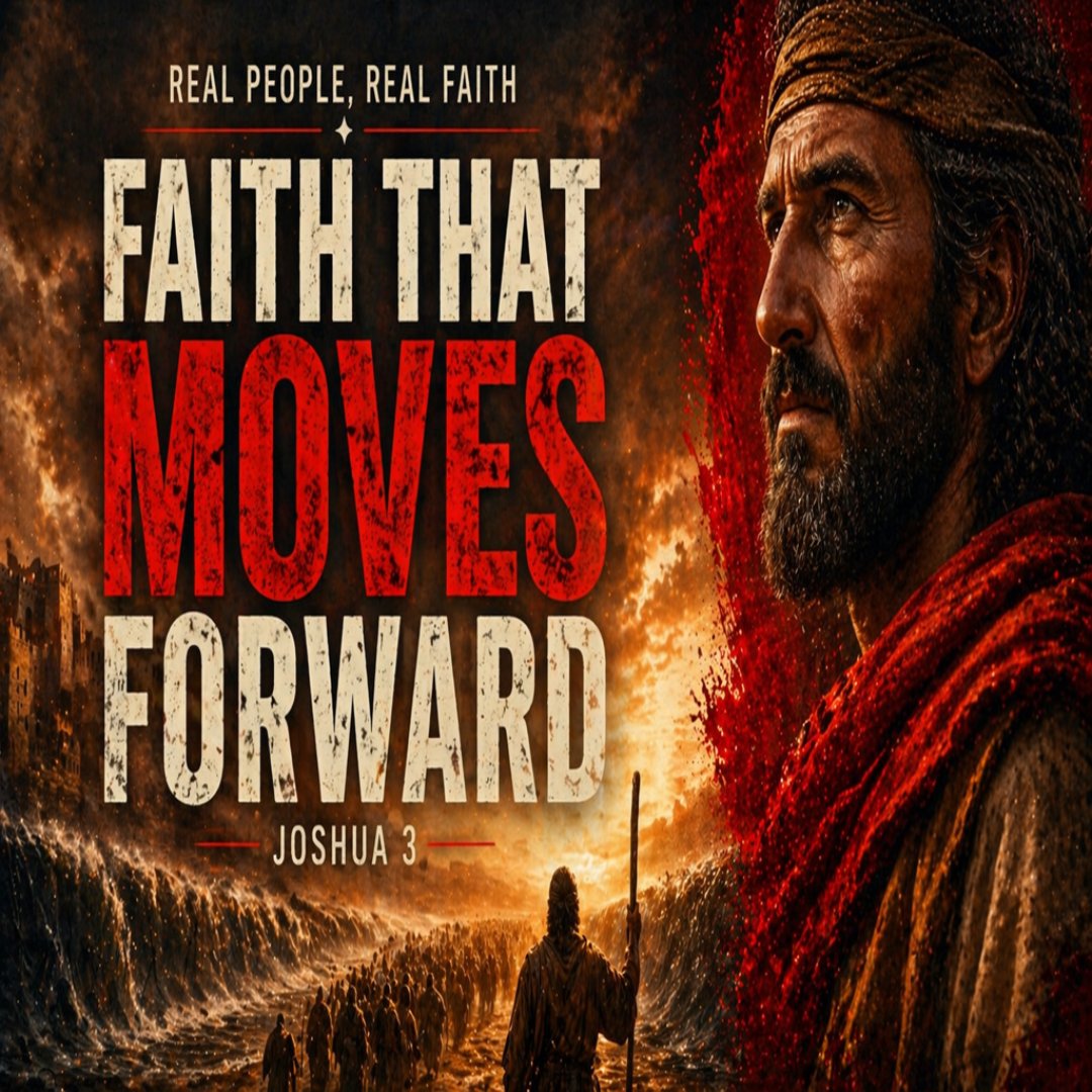 GraceFWB's tweet photo. Series: Real People, Real Faith
Week 3: Joshua - Faith That Moves Forward
Joshua 3
Sunday @ 10 AM https://t.co/Ezrmku7O30