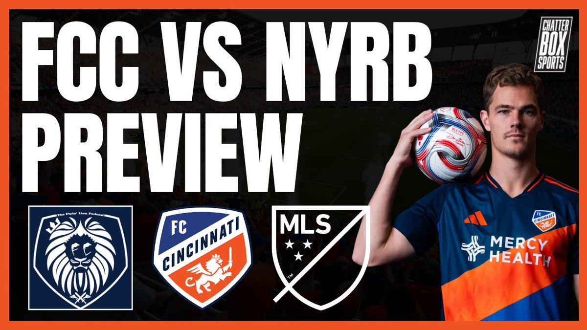 FC Cincinnati &amp; NYRB last 5 matches:

FCC: Total goals allowed: 15 | Goals per game: 3.0
NYRB: Total goals allowed: 13 | Goals per game: 2.6

FCC games = chaos right now. FCC revenge match?

youtu.be/4WRNIqwCO_s

#AllForCincy #FCCincy