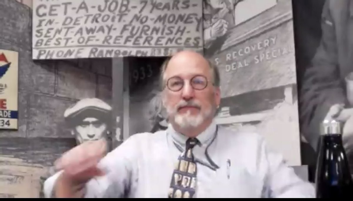 KKandK's tweet photo. A fascinating history session delivered by Jeff Urbin with Roosevelt Presidential Library, exploring how the new Deal supported and preserved the arts during the Great Depression—reminding us that the arts matter, especially in hard times! @KEDCGrants 
@passport2lead https://t.co/VhPvMBo9Vb