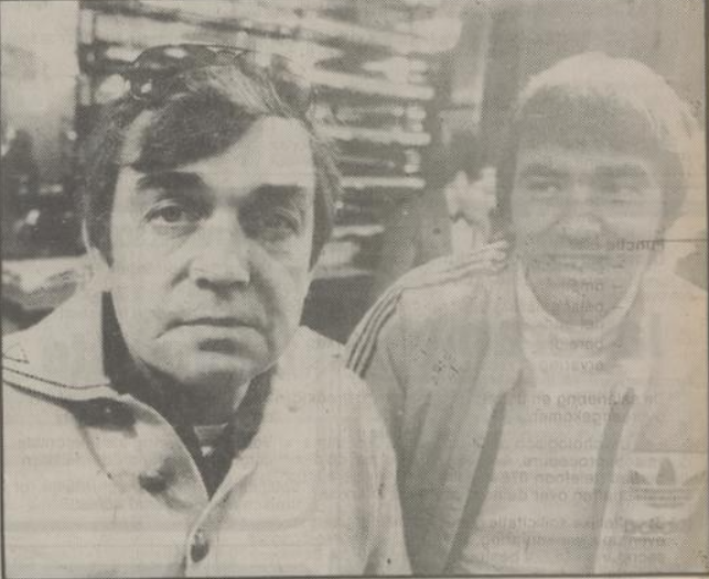 BlogEFI's tweet photo. Happel and translator Claudio Von Forster.
#ErnstHappel
#Happel
#Oranje
#WorldCup78 https://t.co/bBvBhjFTZw