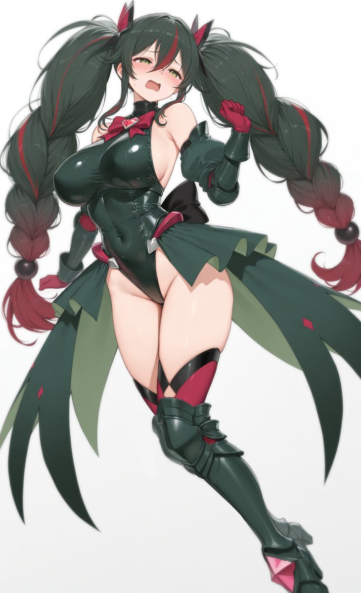 3回目の変身‼
←ポーズも決めた  まだ恥ずかしい→ 