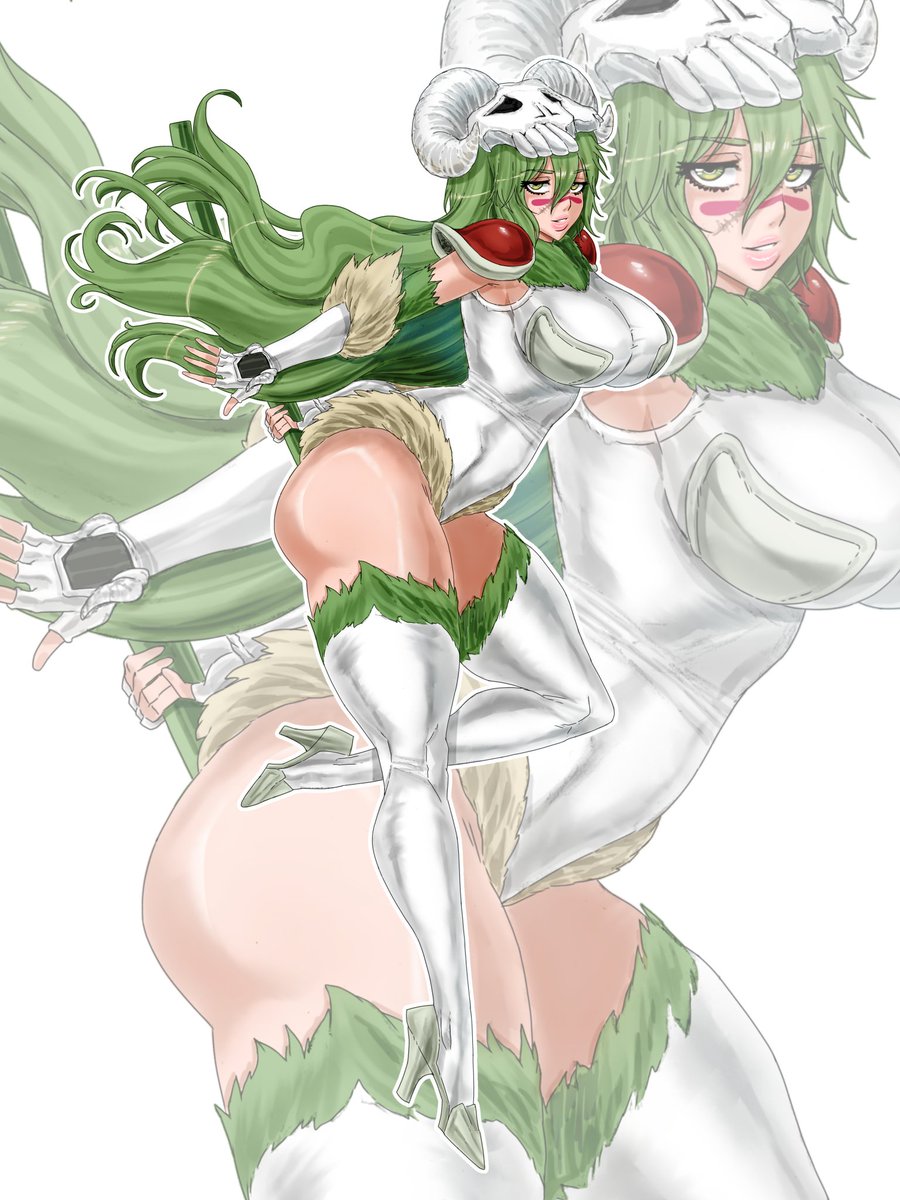 A fun color illustration of the powerful Nelliel, commissioned material for <a href="/DeccMk2/">PeetsaDeccMk2</a>
#BLEACH #BLEACH_anime #NellielTuOdelschwanck