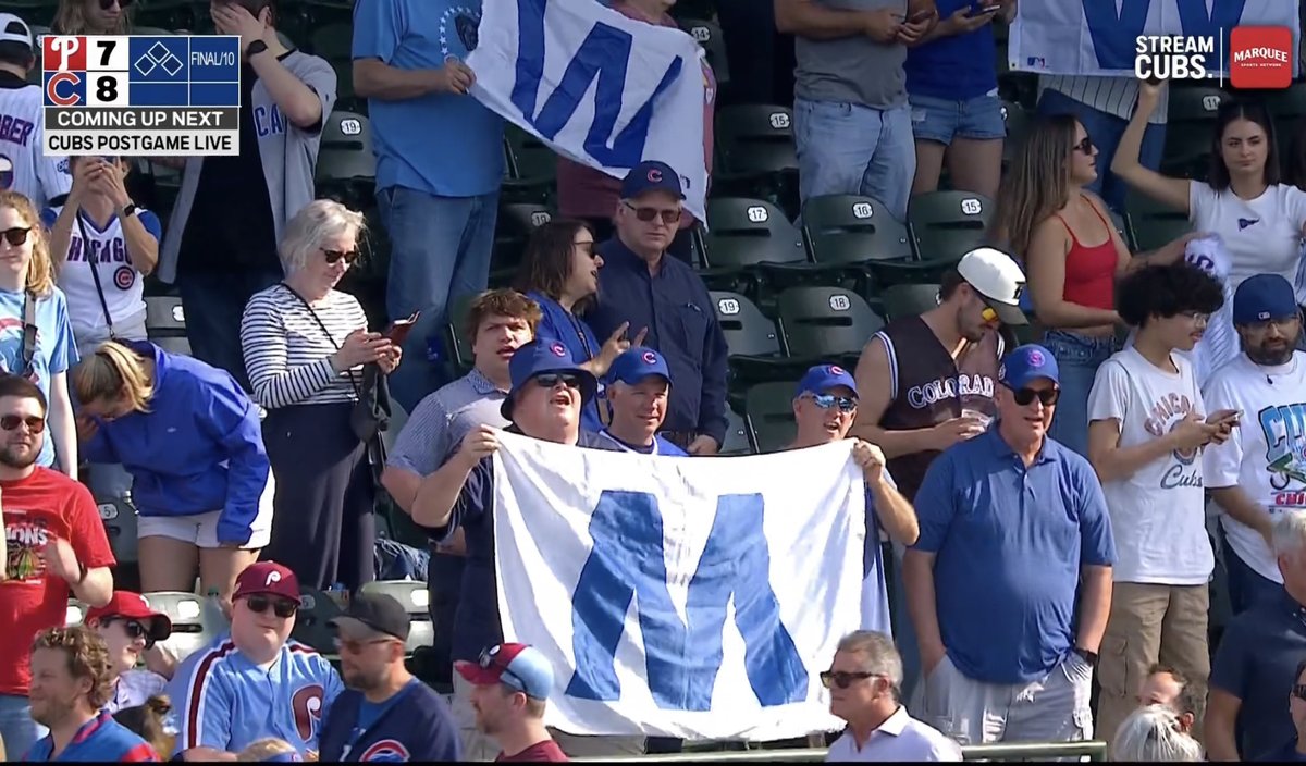 The M stands for 'More Wins.'