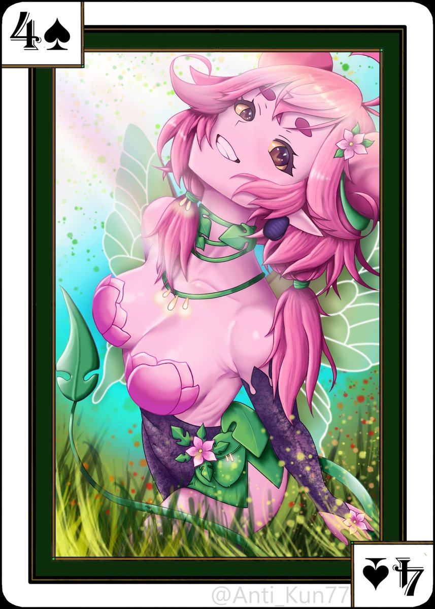 4 of Clubs - FroggyLoch @froggyloch #ribbart

This was a $100 commission (I didnt charge $100) from a gentleman who asked to remain anonymous. Can we get some🫡in the comments to pay our respects. He requested both a normal &amp; spicy alt, the alt will be up in the spicy location.