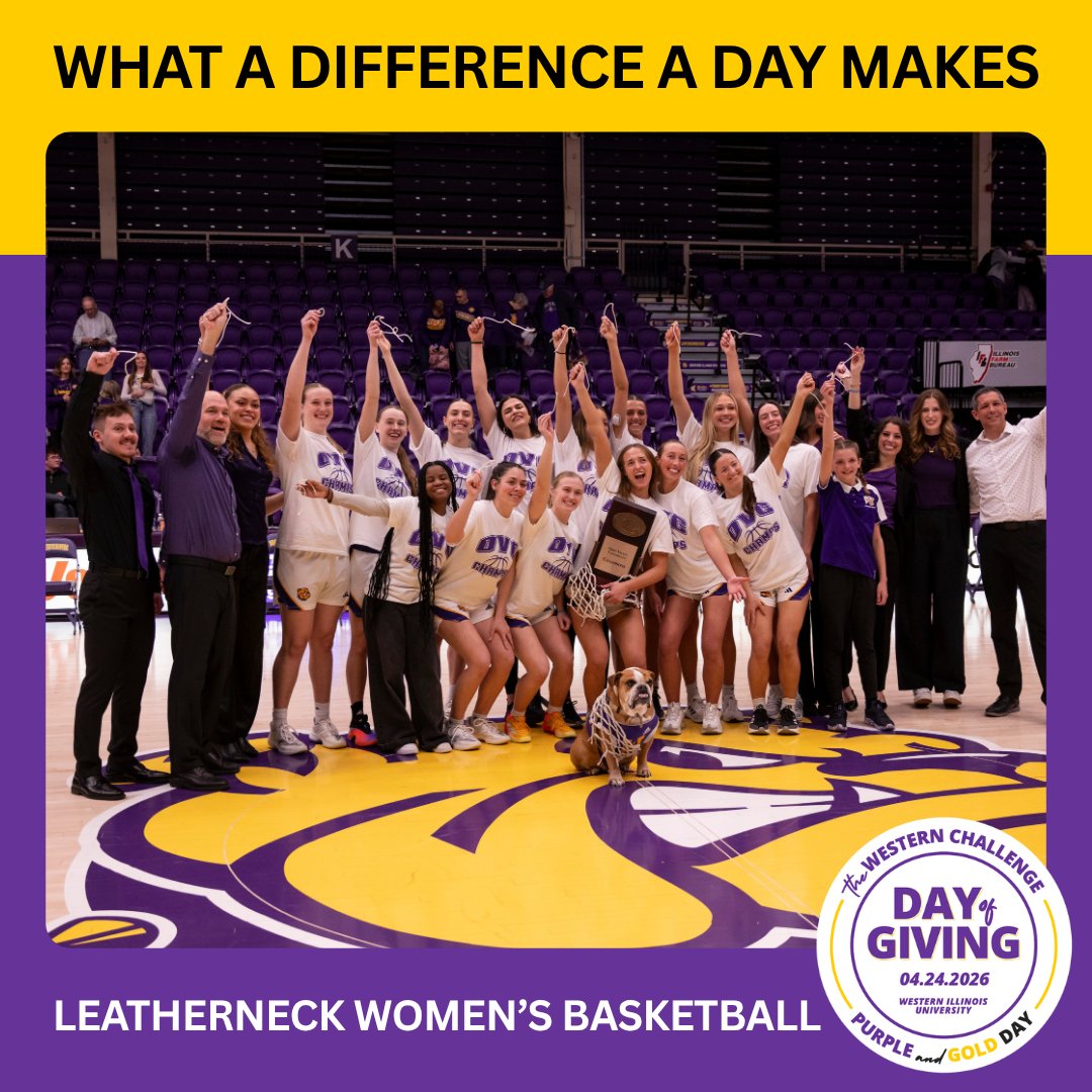 WIUWBB's tweet image. The Day of Giving.
The Western Challenge.
What a difference a day can make.
Step up and make your impact!

#GoNecks | #OneGoal | #LeathernecksGive