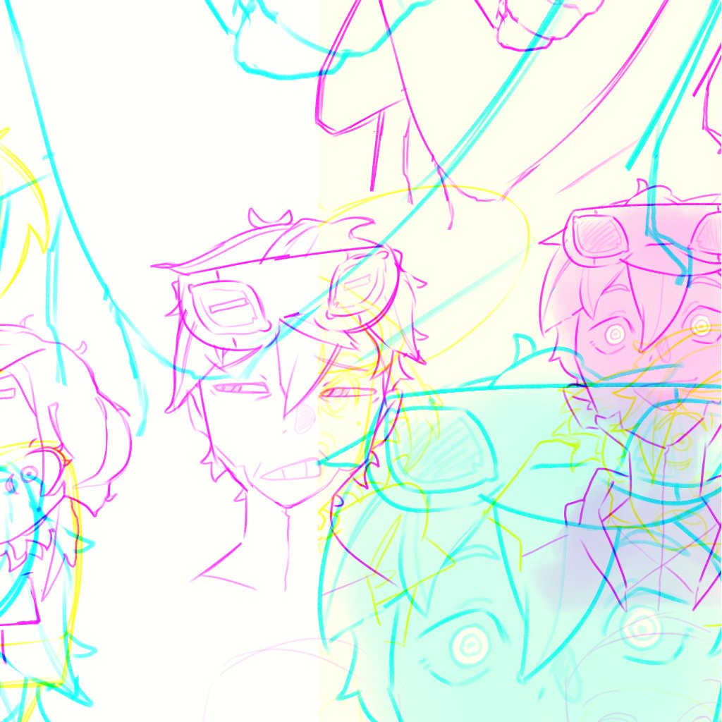 DoctorBro777's tweet photo. In saving some sketches the export got corrupted but it actually looks pretty cool https://t.co/vbY8QgTBam