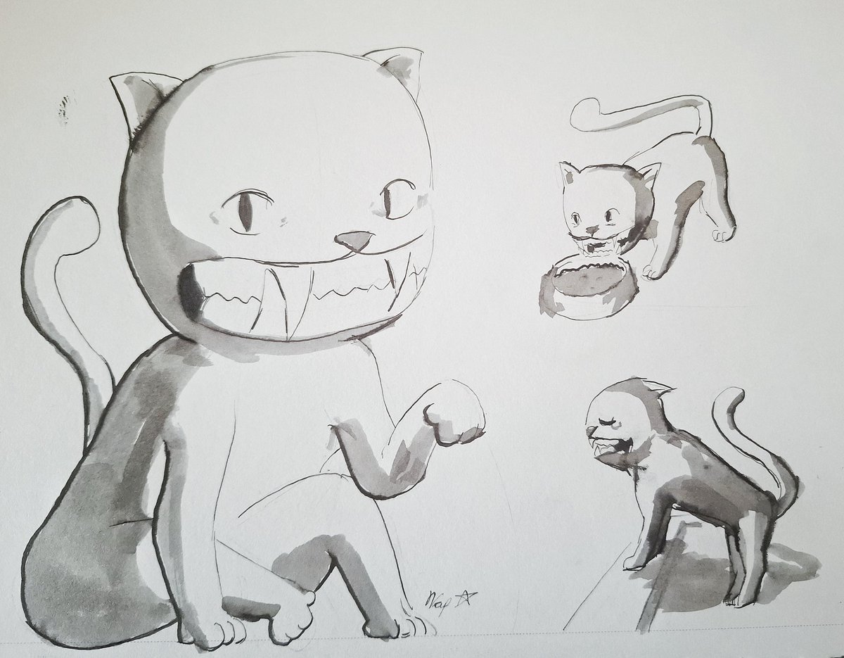 naprhgr's tweet image. I drew The Judge

#art #traditionalart #off