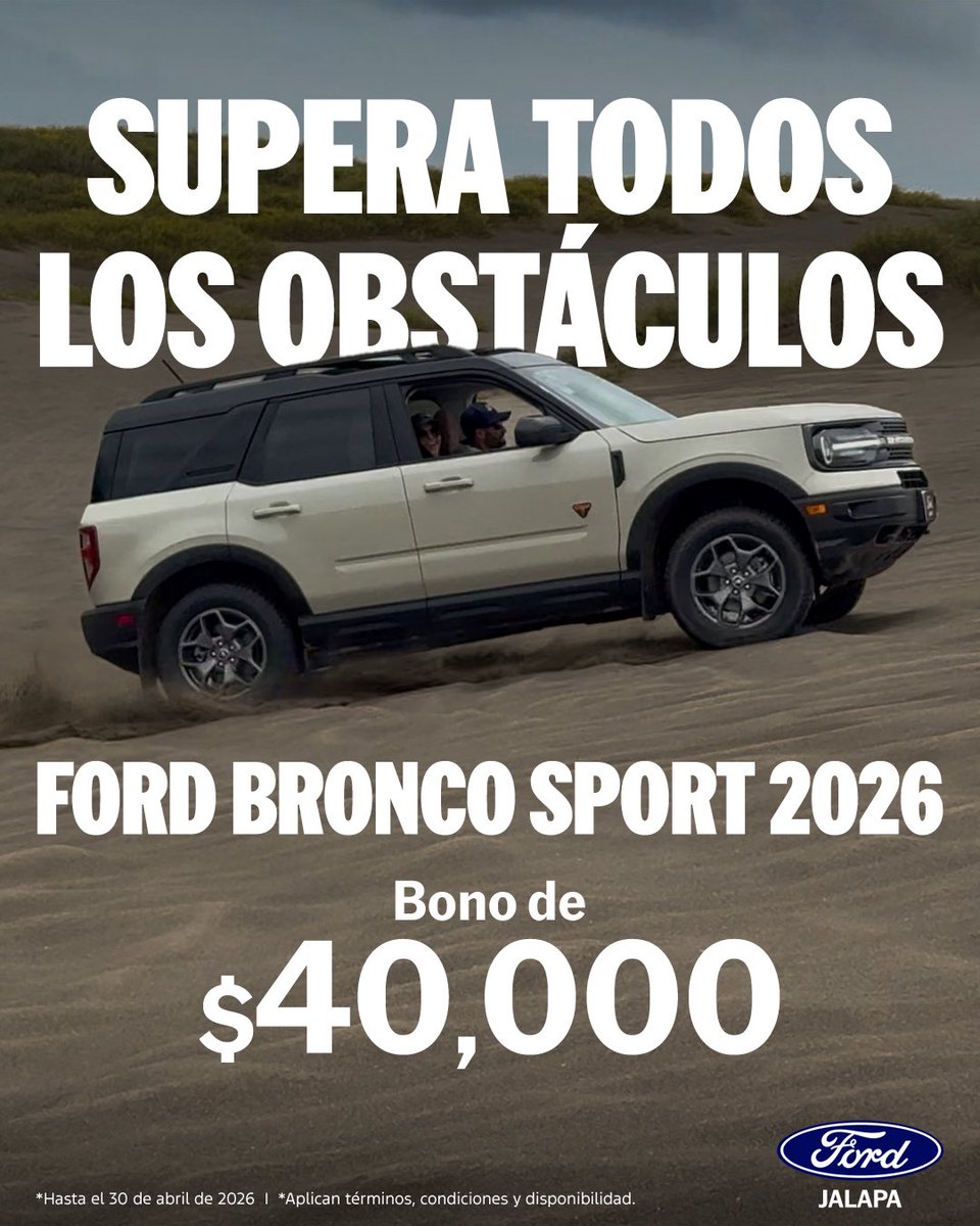 Ford Bronco Sport está diseñada para dominar cualquier terreno y llevar tu aventura más allá de los límites conocidos 😎🔥

#ford #bronco #suv #offroad #fordmx