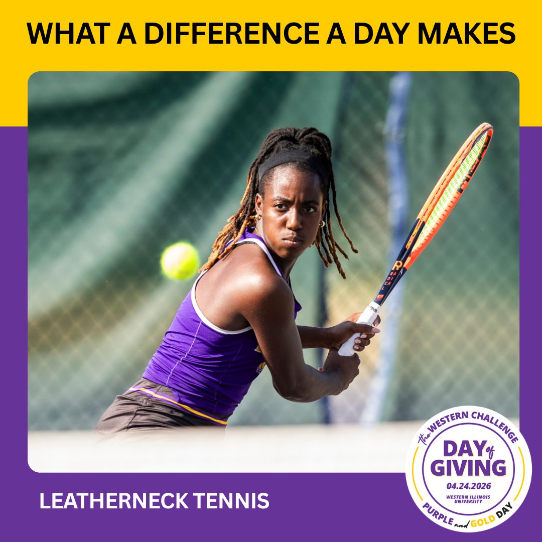 WIUWTennis's tweet image. The Day of Giving.
The Western Challenge.
What a difference a day can make.
Step up and make your impact!

#GoNecks | #OneGoal | #LeathernecksGive