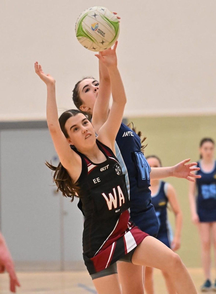 LumenC_PE's tweet photo. Hard luck to our minor netball team today who were beaten by St Dominic’s in the NI Cup Final. In a very close game, it took St Dominic’s to the final quarter to seal the victory. Runners up in Cup and winners of division 2 league - what a season!!! https://t.co/TO2QbO5x53
