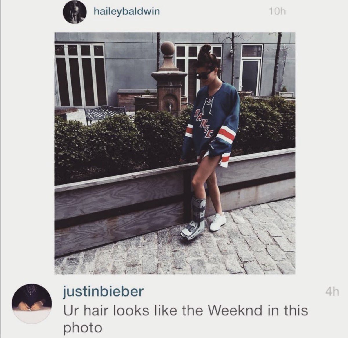 a Justin había que colocarle un balde por la baba que botaba.. estaba más que enamorado 🤭