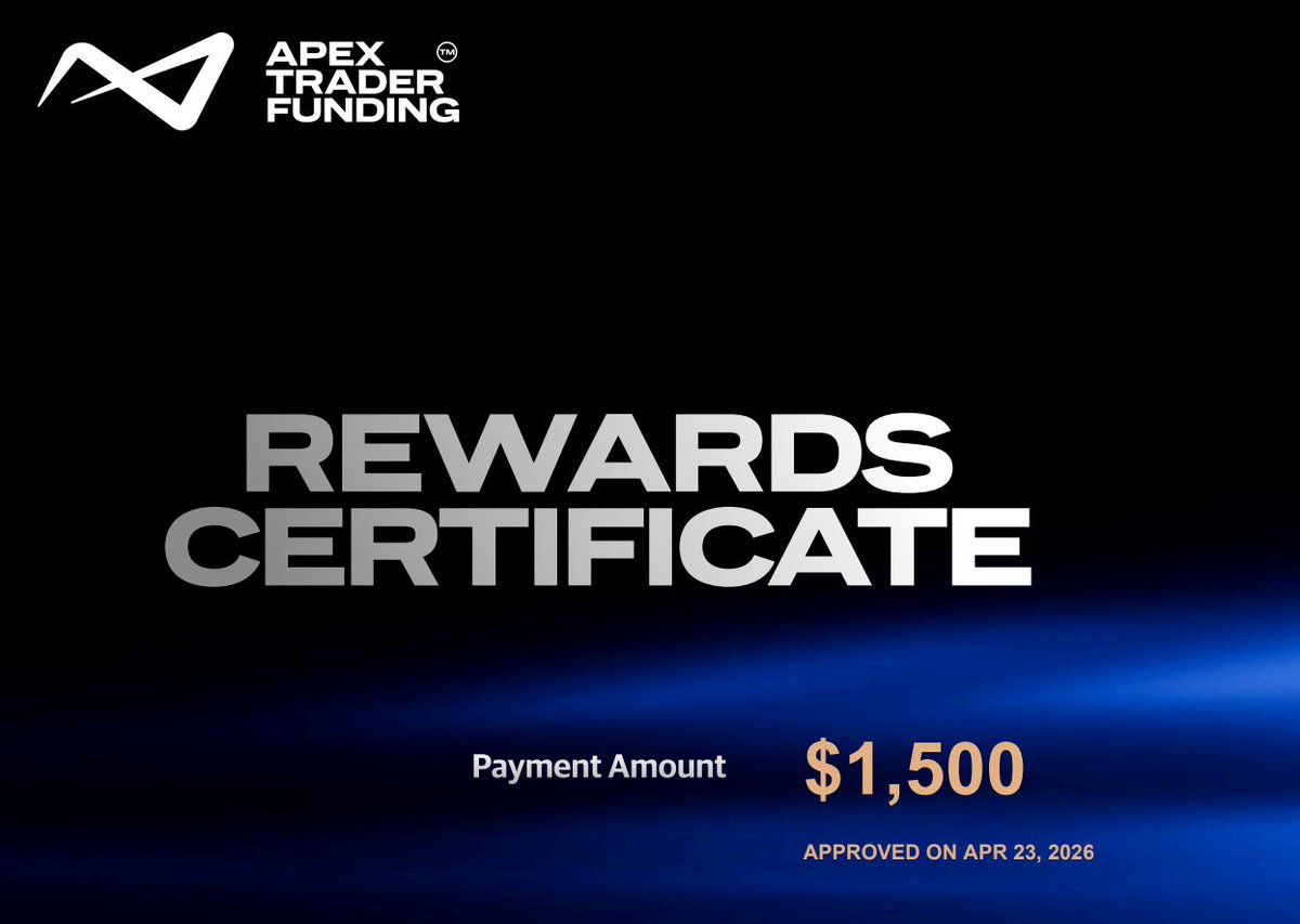 Q4Pilot's tweet photo. @ApexTradeFund My first payout after 2 years of trying! Glad I didn't give up. It only took 3 minutes to get approved. Thank you Apex Trader Funding! https://t.co/txx9uQRORH