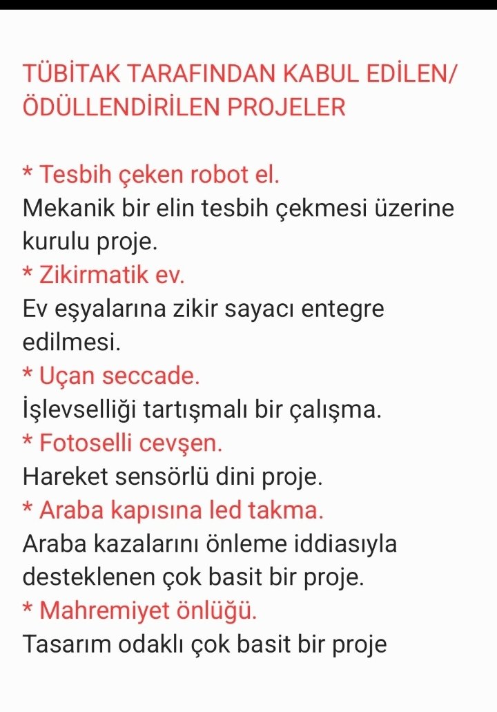 AtaNilAta's tweet image. Çok zamandır böyle Tübitak!