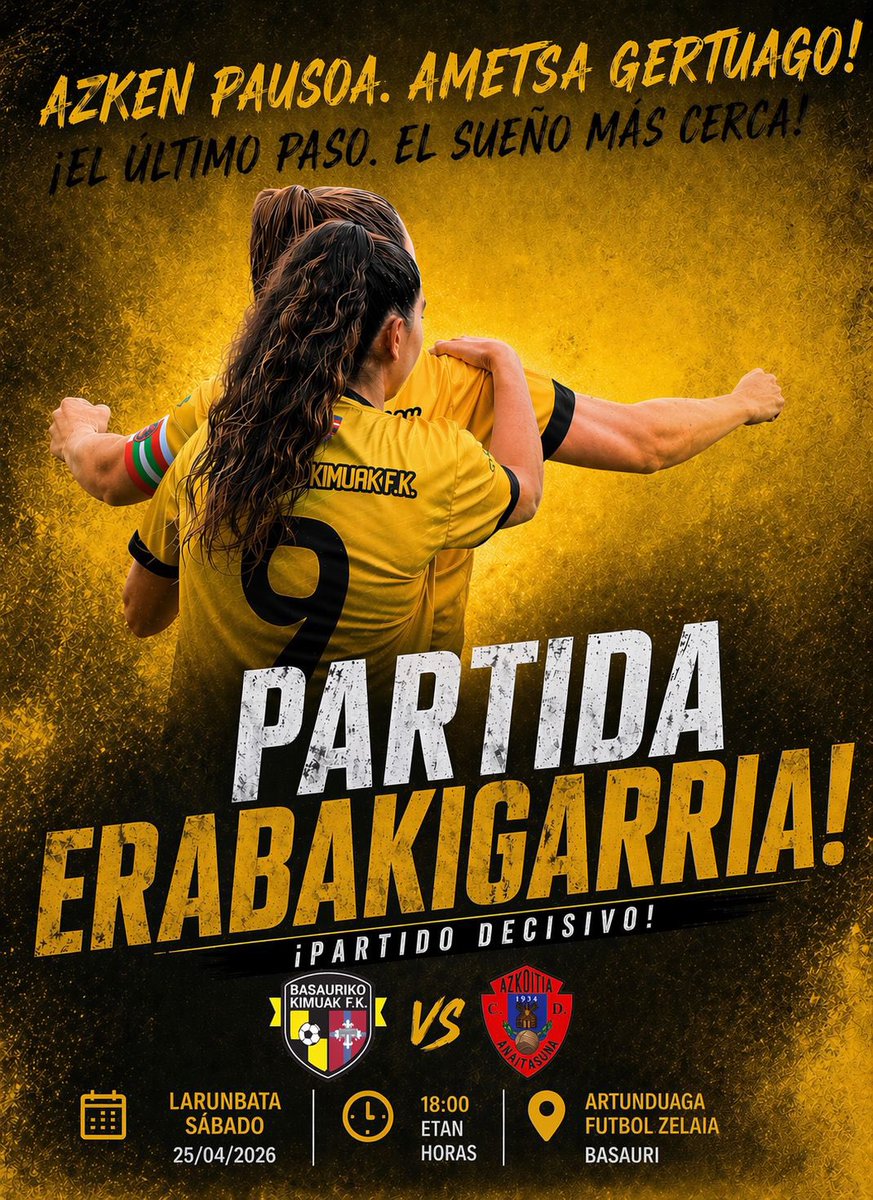 Basauriko Kimuak FK tweet media