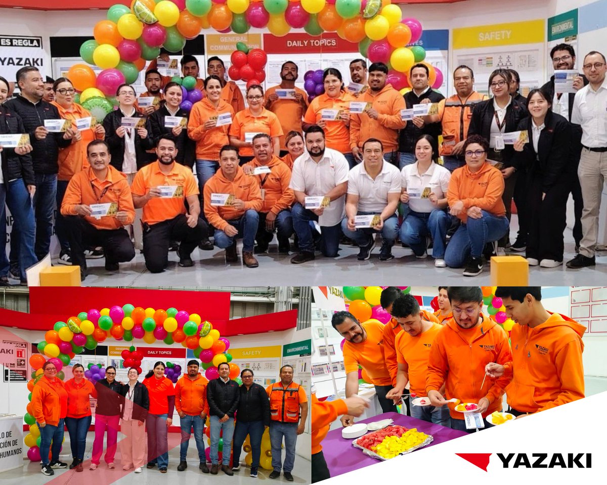YazakiNA's tweet image. 🥗💪 Yazaki Durango DC has launched the “Less Weight Is Better” #WellnessChallenge, an initiative focused on health, learning &amp;amp; #teamwork. This program runs from April 13 - June 30, encouraging employees to adopt #HealthyHabits through structured guidance &amp;amp; collective engagement
