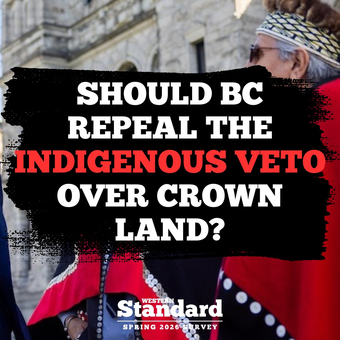 WSOnlineNews's tweet photo. Do you support repealing British Columbia's Declaration on the Rights of Indigenous Peoples Act?

This 2019 piece of legislation gives First Nations an effective VETO over different kinds of development in B.C.

Fill out the survey!