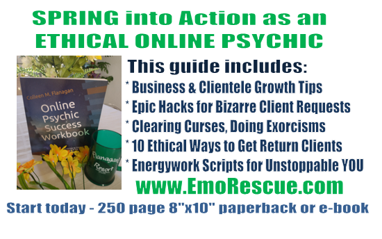 HolisticTips4U's tweet image. Succeed as an online #psychic like I did!
🥰Book video: youtu.be/ku6dk7N70ZU
📚 Book: amazon.com/dp/1688068309 
📷Read my ETHICAL TIPS to:
- Grow intuition &amp;amp; clientele
- Handle freaky callers, do exorcisms
- Use #selfcare scripts to grow income 
#workathome #psychicreadings
