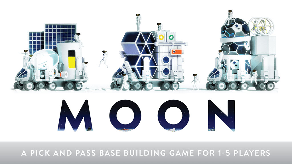 BoardGameQuest's tweet image. A solid card-drafting tableau-builder where sharing with your neighbor is caring, but you also want to leave them in your moon dust. Check out Victoria's review of Moon: boardgamequest.com/moon-review/ #boardgames