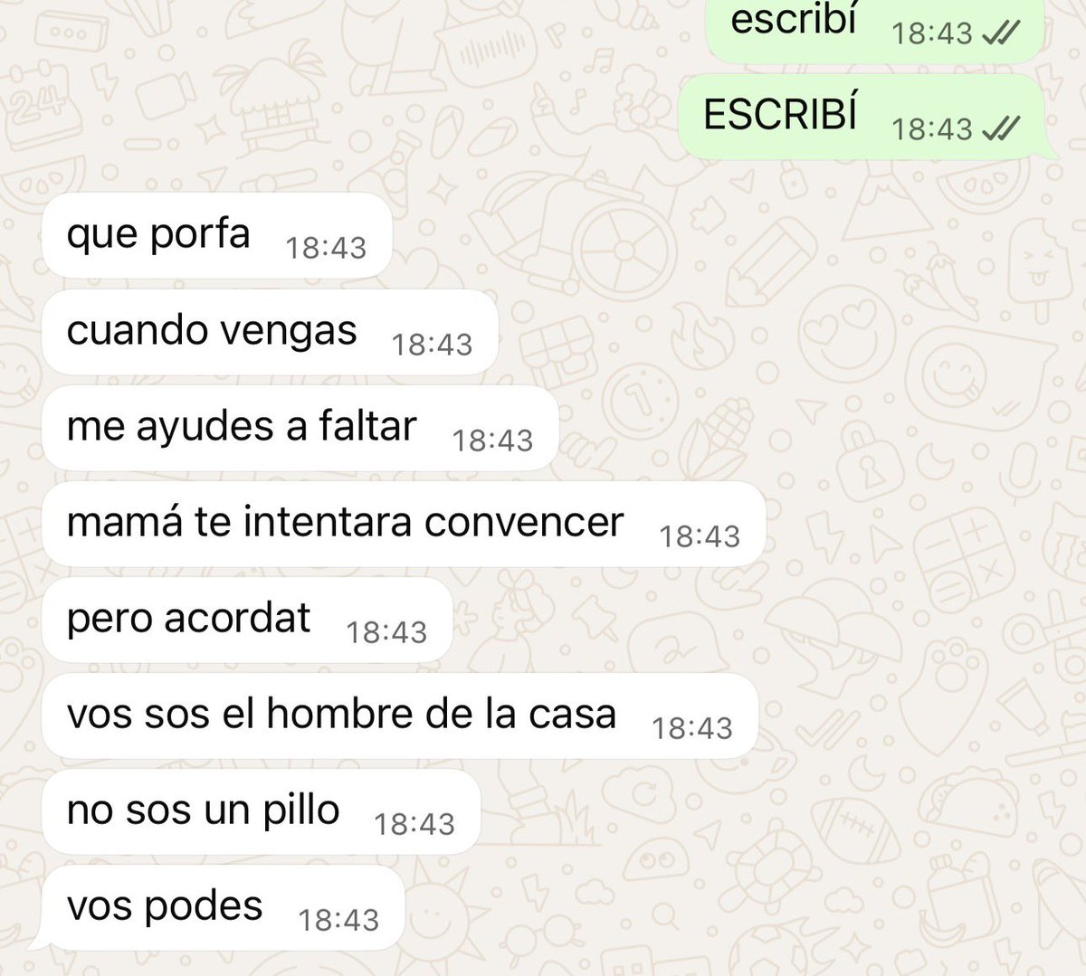 Mi hija menor está en su prime con los intentos de manipulación.