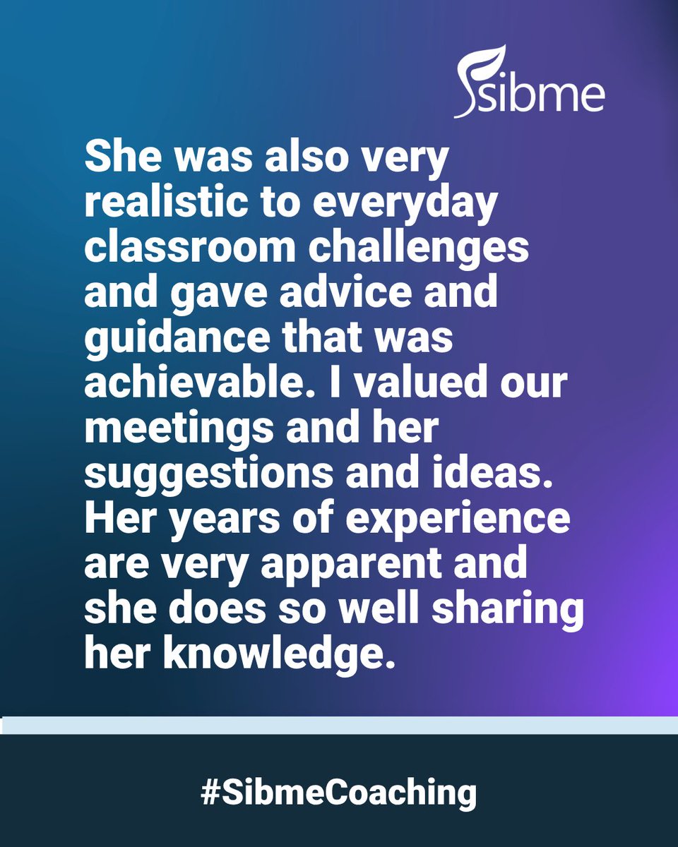 Sibme tweet media