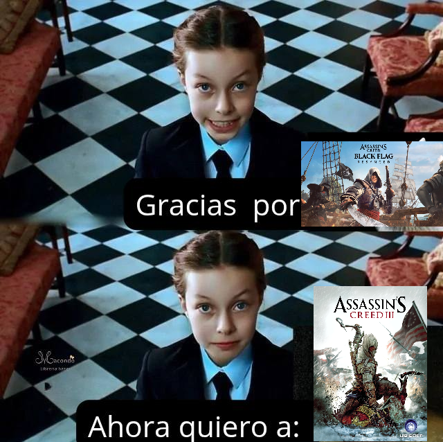 SadexSaurer's tweet photo. @LibezWolf Gracias Ubisoft :D

Ahora haz lo mismo pero con Connor >:v https://t.co/aahCZRvlz7