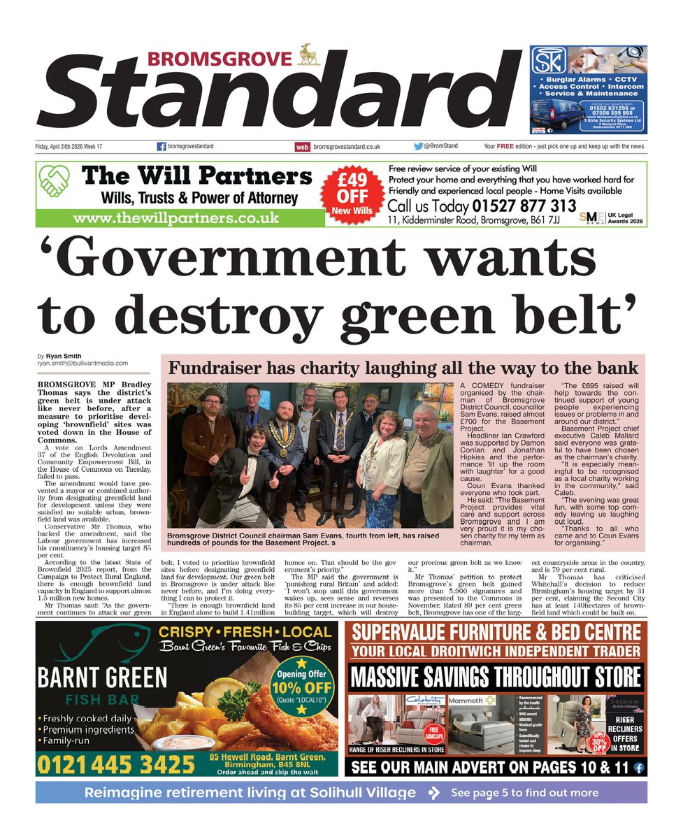 Bromsgrove Standard tweet media