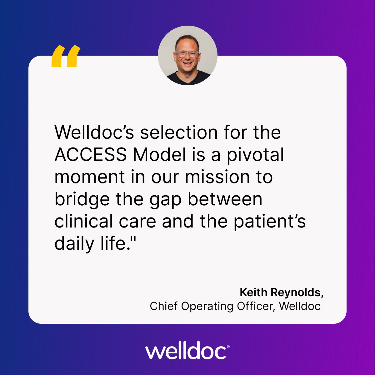 Welldoc tweet media