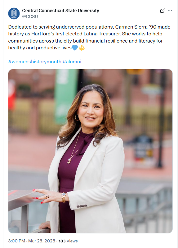 KristiTalmadge's tweet image. 🔴💸 CONNECTICUT: Troubling Antisemitic History of Hartford Treasurer Carmen Sierra Resurfaces as She Purges Jewish Commissioners Demanding $1.2 Billion Pension Audit

Once again, Hartford finds itself staring down a troubling pattern that should alarm every resident who cares