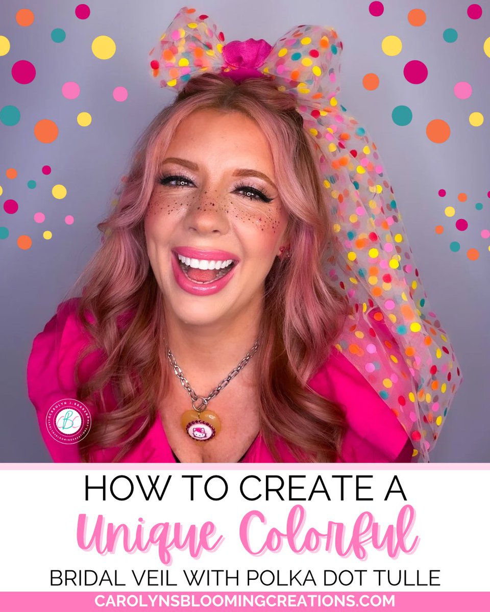 carolynjbraden's tweet image. Who says bridal has to be all white? 💕 From weddings to bachelorette parties to quinceañeras, this piece makes every moment feel extra special. 

Full tutorial is live on my website 🔗 carolynsbloomingcreations.com/blog/how-to-cr…
! ✨#wedding