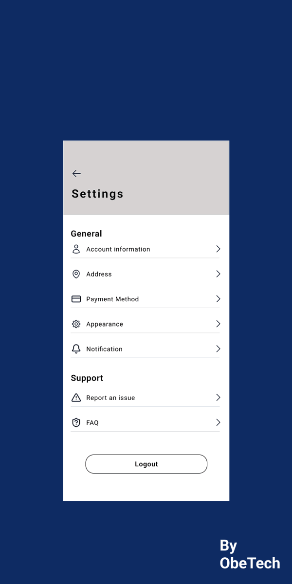 ObeTech11's tweet image. Day 7

Settings Ui #ui #uiux #productdesign
