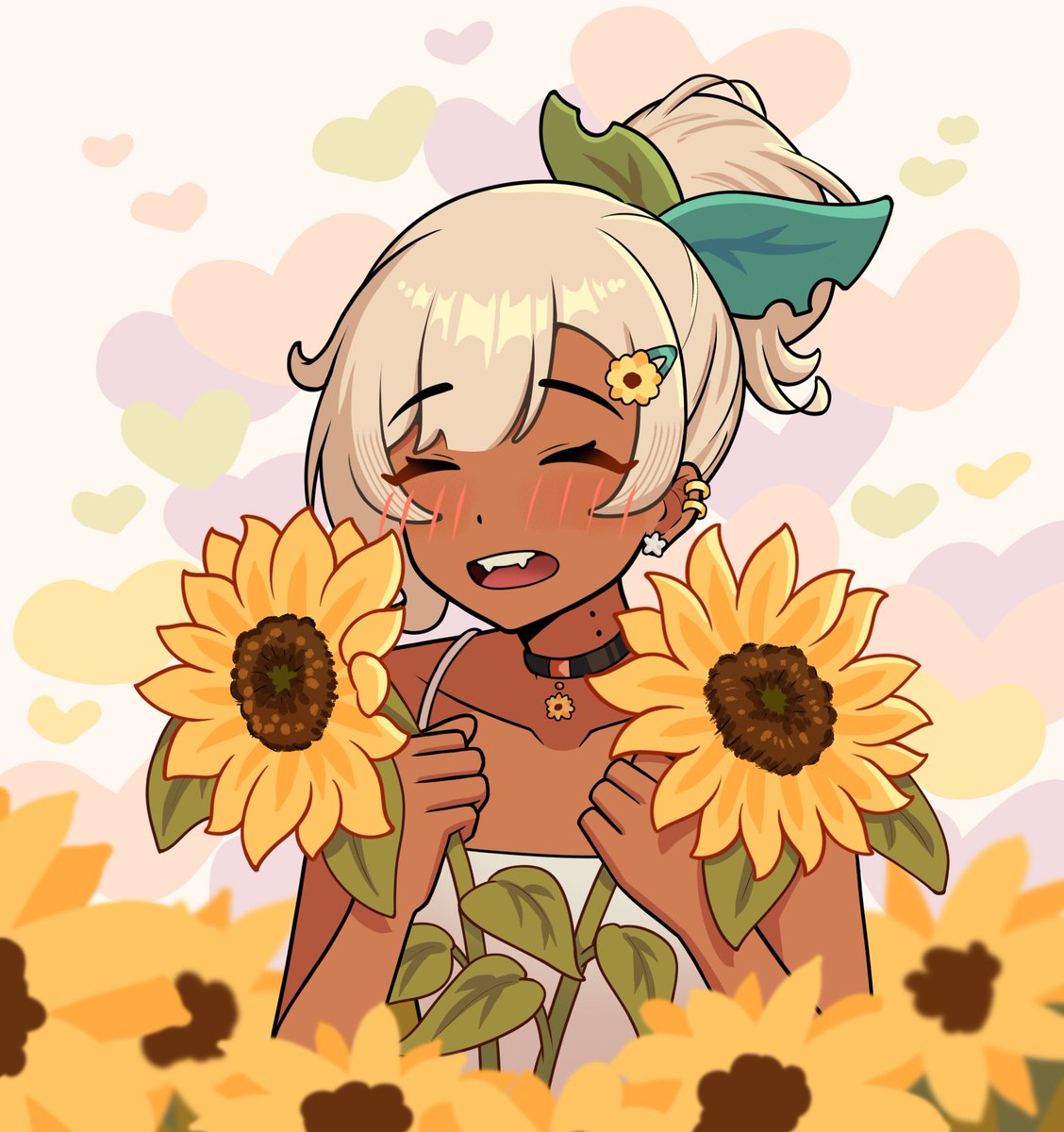 I just want to say thank you ~ ! ! ! 🫶🌻

have this cinnamon roll shaped Mira!!