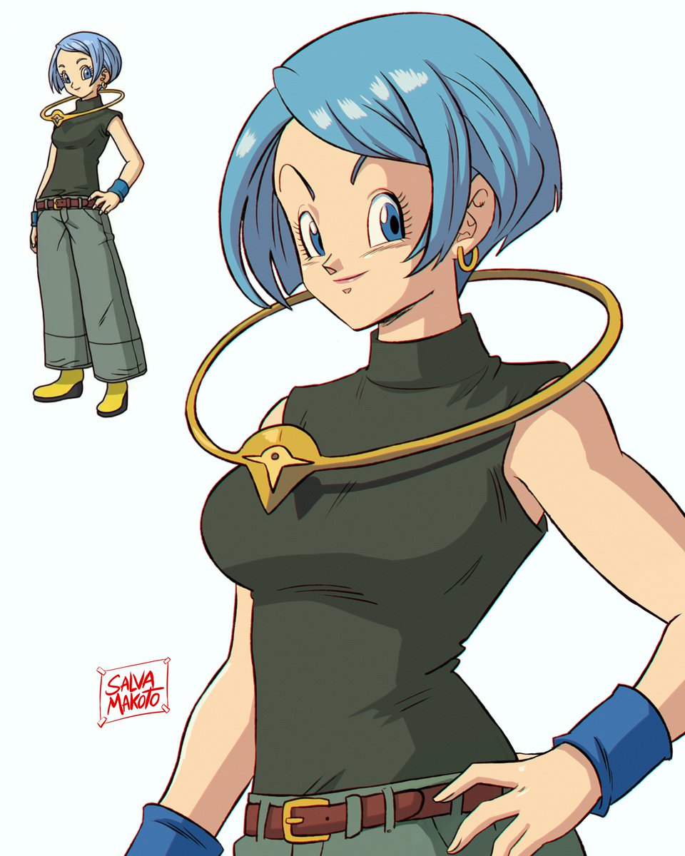Salva_makoto's tweet image. Dibuje a este diseño del xenoverse 3 #dragonballz #xenoverse3 #dragonball
