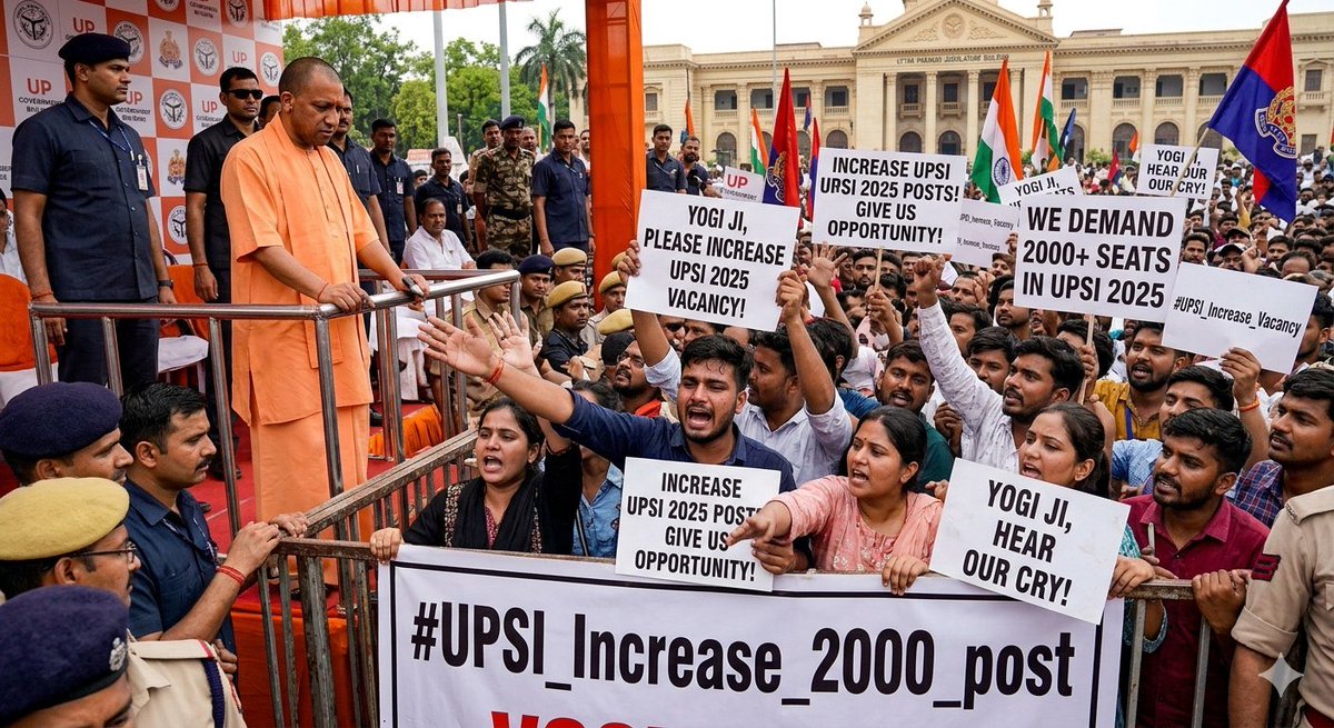 ThakurAshidxy's tweet photo. #UPSI परीक्षार्थियों की मुख्य मांगे~👇👇

#UPSI_INCREASE_2000_POST
#UPSI_SHOW_MARKS
#UPSI_GIVE_WAITING_LIST

@Myogiadiyanath @myogioffice @CMofficeUP @DhirendraGBN 
01.  #UPSI 2 हजार पदों की वृद्धि हो।
02.स्कोरकार्ड तथा रैंक सूची दिखाएं जाए।
03.वेटिंग लिस्ट जारी हो https://t.co/HxLfDPqe5j