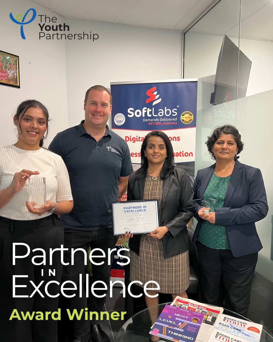 SoftLabs11's tweet image. Proud moment for SoftLabs 👏

Honoured to be named the 2025 Partners in Excellence Digital Award winner by The Youth Partnership.

Driving real-world impact through digital innovation and student placements.

#SoftLabs #DigitalExcellence #AwardWinner #Innovation