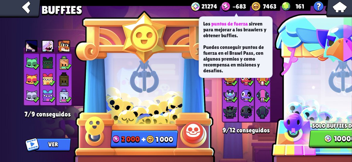 YoSoyMateos's tweet photo. Ayuda JAJA @Soba_44 @BrawlStars  
Tenía menos de 2,000 puntos de fuerza y me salia la opción de comprar el buffi, lo hice y ahora me sale puntos negativos de Puntos de fuerza 😭 https://t.co/iB1Zxxsdx3
