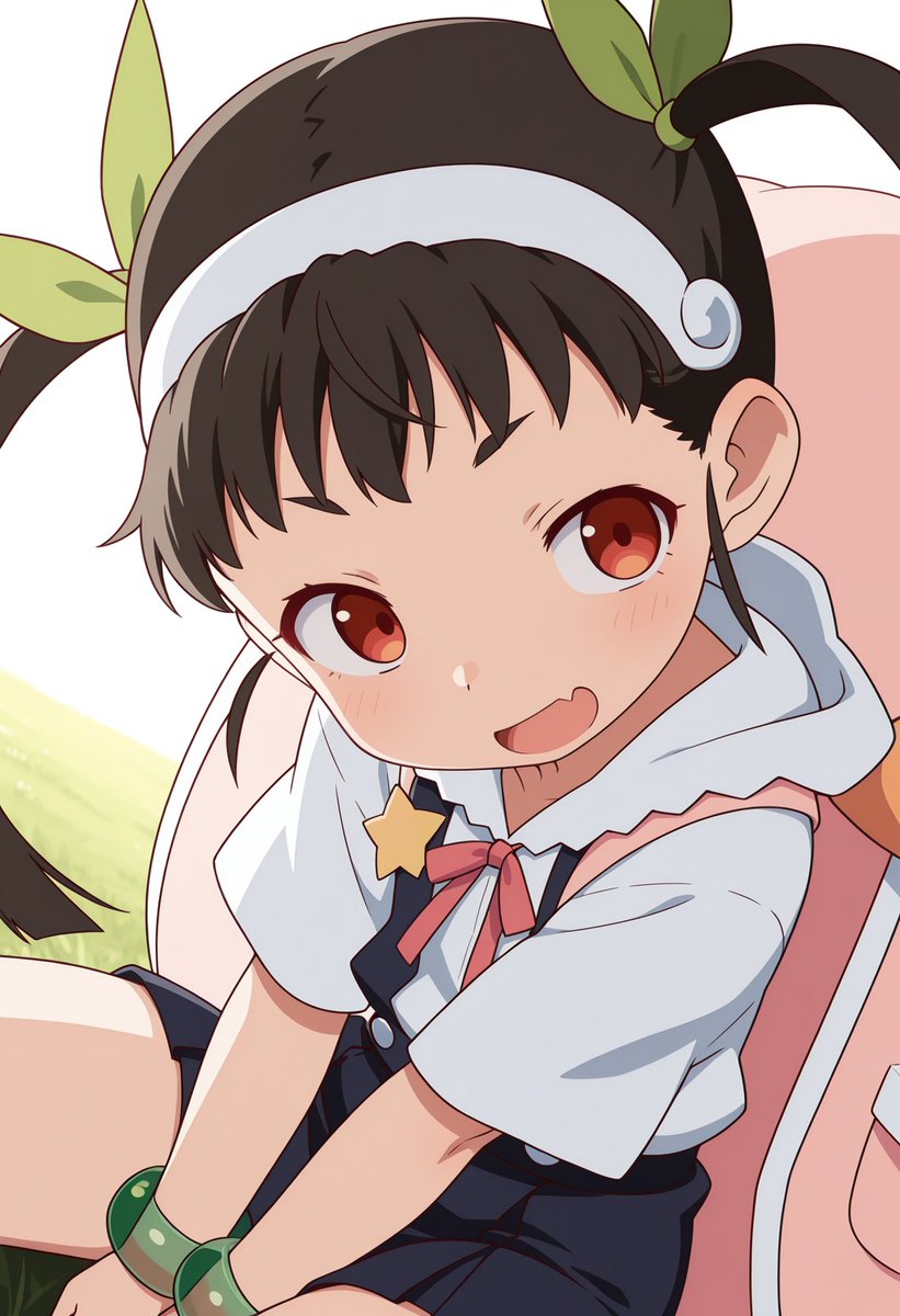 monofam_kona's tweet photo. はぁぁぁちじくぅぅぅじぃぃぃぃぃっ！！！
リクエストありがとうございましたー

というわけで、今週もお仕事お疲れ様です
もう今日からGWなんて人もいらっしゃるとおもいますが
連休もご安全に！

#aiart #物語シリーズ https://t.co/XZ0CP7gML3