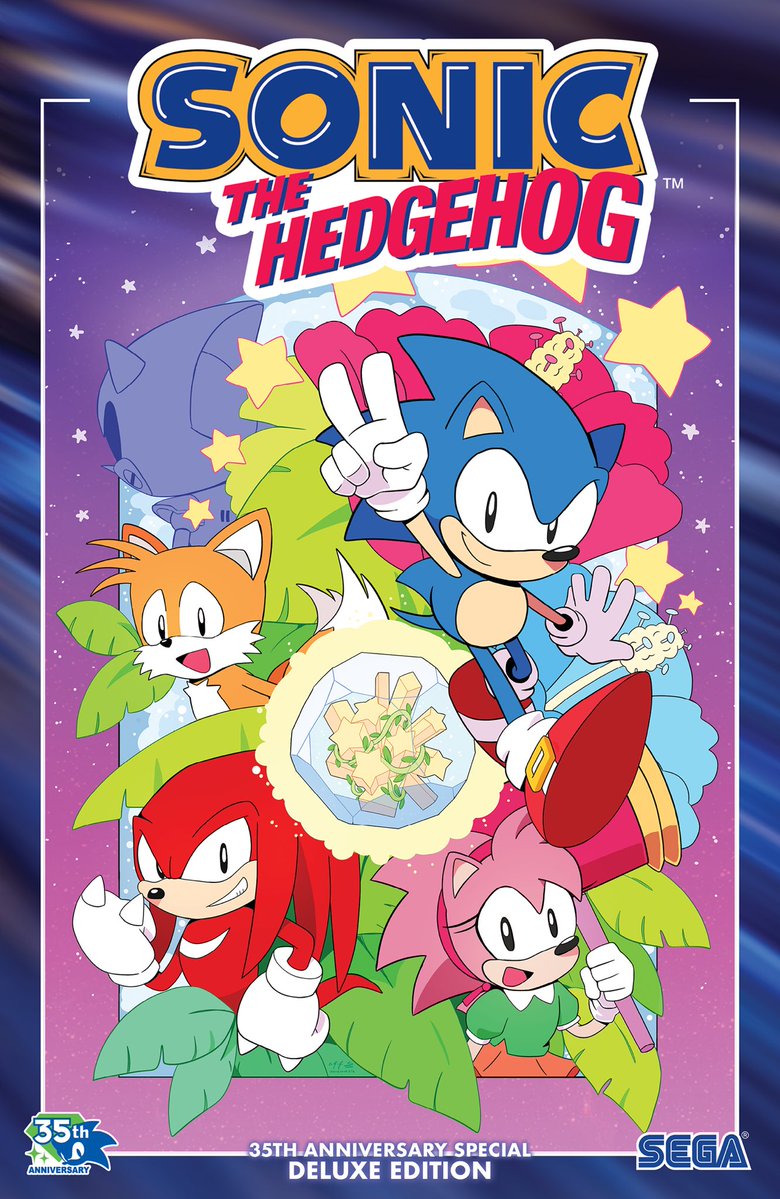 Sonic the Hedgehog: 35th Anniversary Special - Deluxe Edition

👉 Releases December 2026
👉 Collects the 35th Anniversary Special one-shot
👉 Also included will be interviews with select creators, as well as sketches and development art
👉 $14.99 USD

#IDWSonic