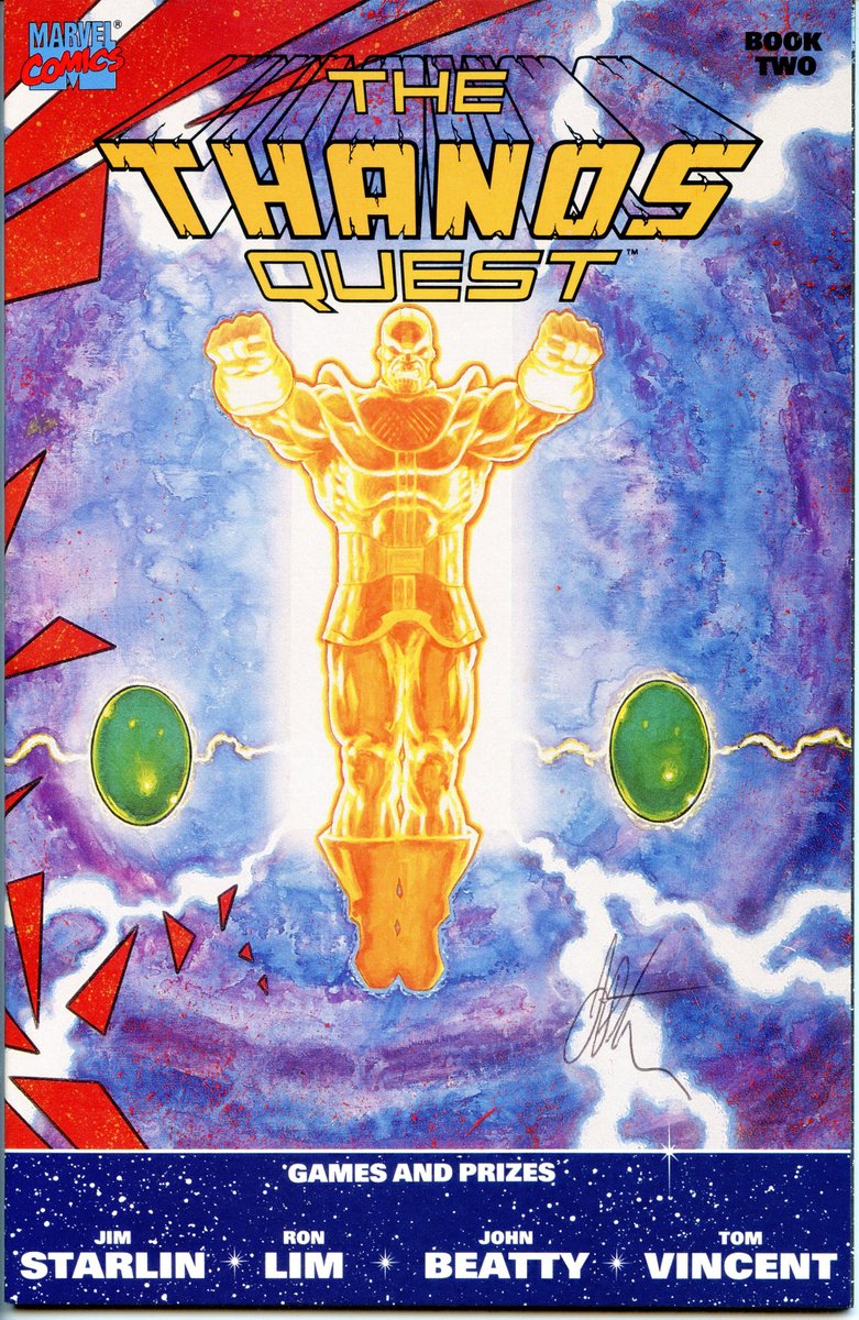 EHTcomics's tweet photo. Just added to the website!
Thanos Quest (1990) Signed by Jim Starlin.
See more at https://t.co/NAYaNuALgd https://t.co/lCesHphRlO