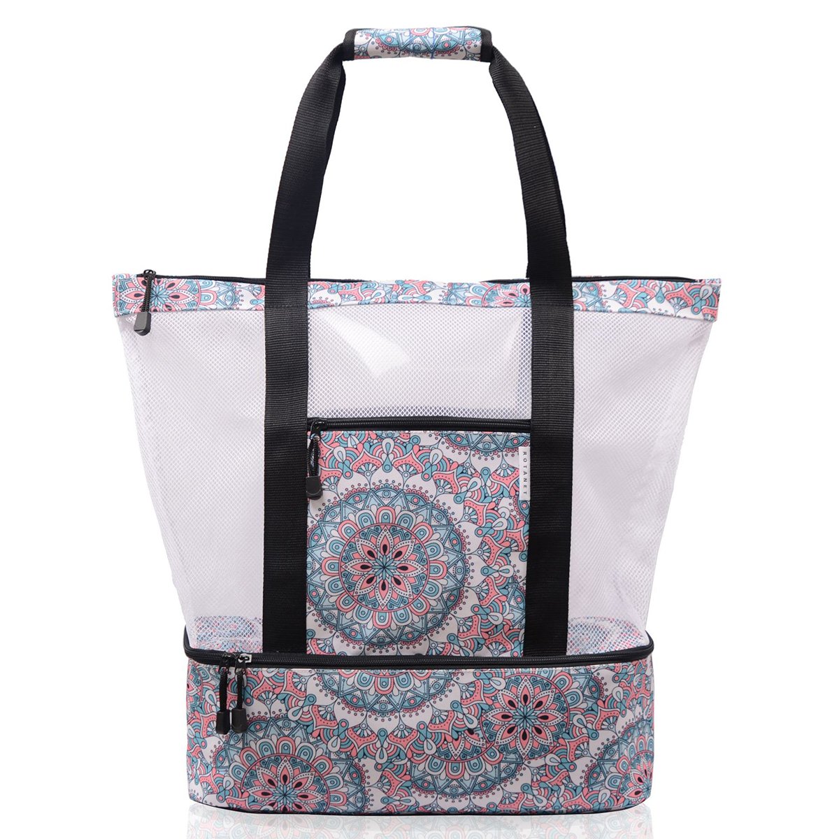 admpromotional's tweet image. This picnic mesh bag is strong and durable, which can last for years. This large picnic bag features an additional insulation layer or cold storage layer, which is perfect for keeping your food and drinks cool and fresh when you go out. #meshbag #beachbag