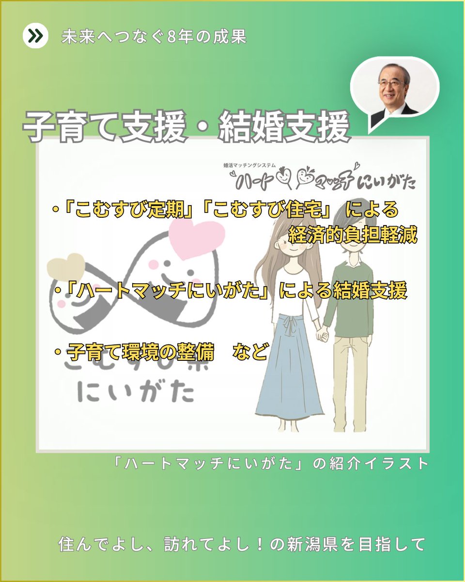 はなずみ英世（新潟県知事） tweet media