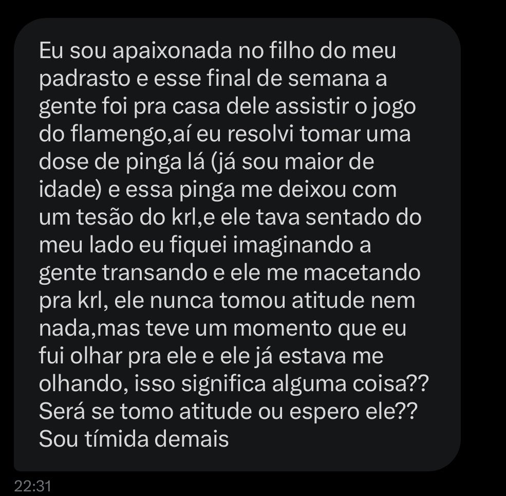 Confissoes pra ler cagando 𝕏 tweet media