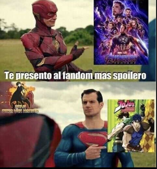 Morioh_Katuu's tweet photo. cuando de fandom spoilero se trata, el fandom jojo lleva la delantera jaajaj https://t.co/Y4BhfdDo7K