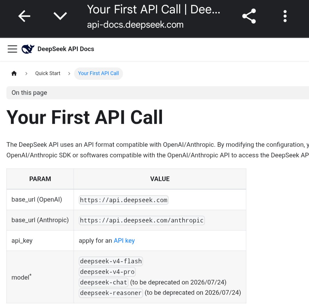 scaling01's tweet photo. DEEPSEEK-V4 FLASH AND PRO

ITS HAPPENING

https://t.co/5U61r1gjUT https://t.co/eTGxkSed5e