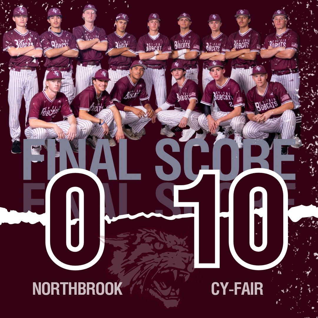 Cy-Fair Bobcats Baseball tweet media