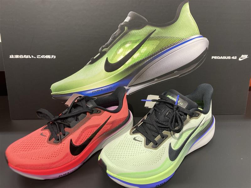 走るたび、進化を感じる一足。 NIKE ペガサス 42 店頭にも 登場