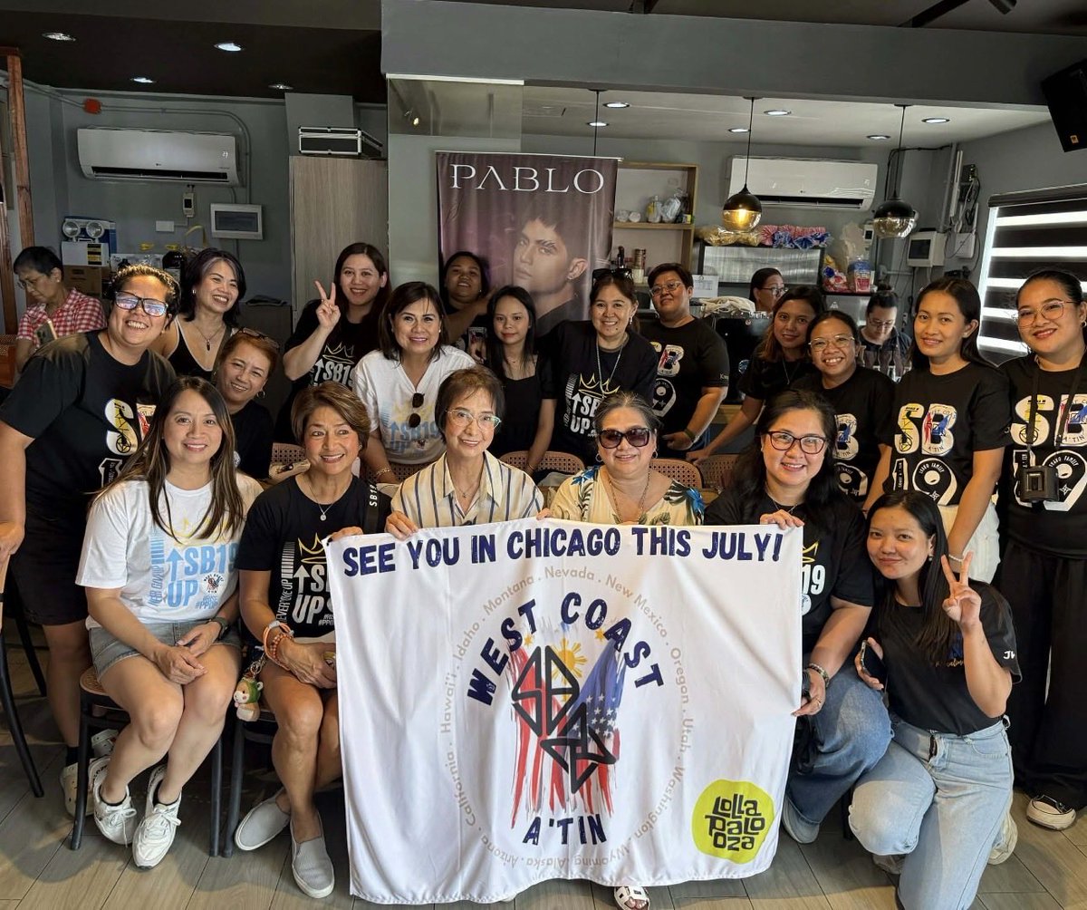 _USWCA's tweet photo. West Coast A’tin🇺🇸
Thank you SB19 Moms for your hearfelt message. We love you and we will continue to support our Mahalima🥰
#SB19 #SB19Moms @SB19Official @stellajero_ @JoshCullen_s @felipsuperior @imszmc @justintdedios https://t.co/QQVeC6jh9v