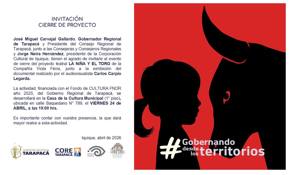 guilward's tweet photo. Viernes 24/Casa de la Cultura/ 19:00 hrs. Entrada liberada. https://t.co/uVhF8f2ZqZ