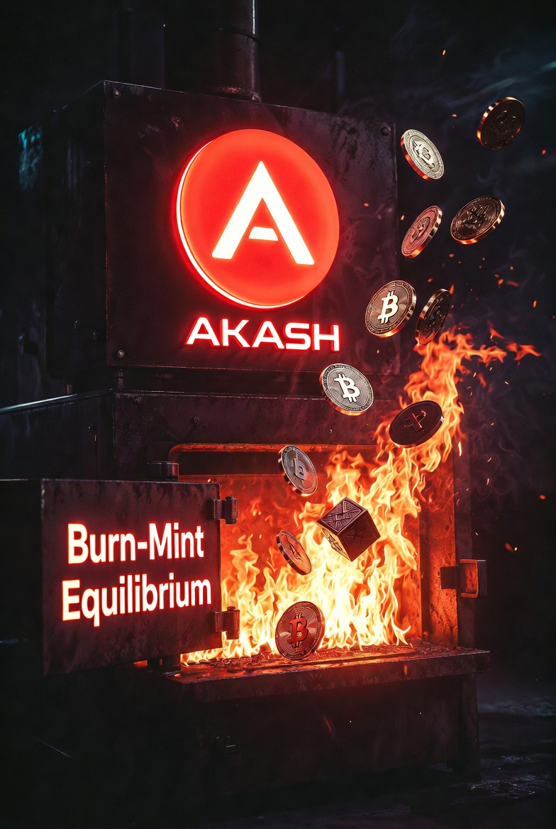 TargetMast58858's tweet photo. 🚨 $AKT just activated BURN-MINT EQUILIBRIUM 🔥
Every cloud compute purchase = AKT burned forever 🔥
More AI demand = More scarcity = Higher price
This is the most bullish tokenomics upgrade in DePIN history
@akashnet is built different 💎
#AKT #DePIN #DeCloud https://t.co/T5x3HnmsPR