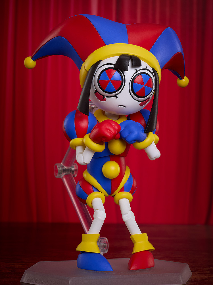hobbylink's tweet photo. Pomni just wants to go home, but for now you can add her to your collection with this new figma version of her! Perfect timing for her since the movie is about to come out🎪 
🤡Pre order now!🤡
https://t.co/ESJ7IpHiRe https://t.co/7hZgqlvP4A